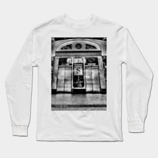 Going Up - Black & White Long Sleeve T-Shirt